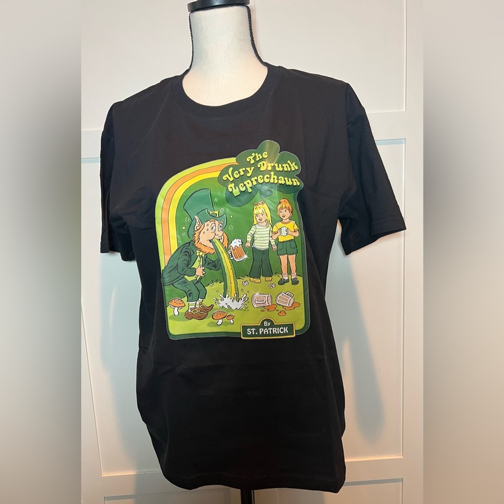 Funny Graphic T-Shirt - The Very Drunk Leprechaun